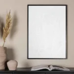 White Reveted Poster