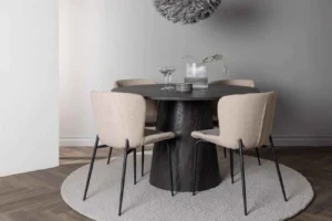 Matgrupp Lanzo med stolarna Modesto - Produktbild - Överblick