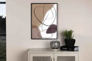 Lines Poster - Miljöbild - Överblick