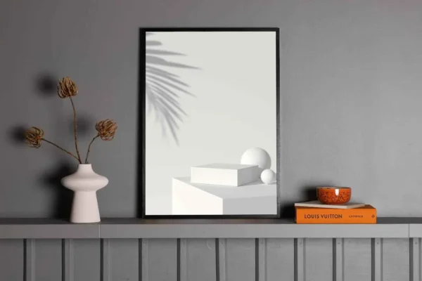 White Box Poster - Miljöbild - Överblick