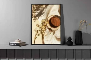 Brown Bowl Poster - Miljöbild - Överblick