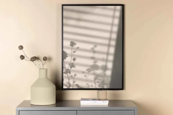 Flower Shadow Poster - Miljöbild - Överblick