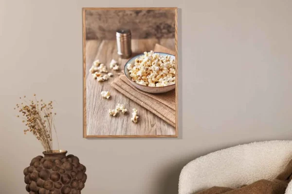 Popcorn Poster - Miljöbild - Överblick