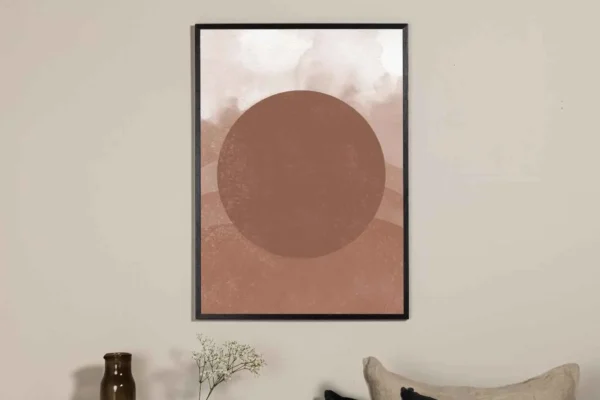 Soft shades Poster - Miljöbild - Överblick