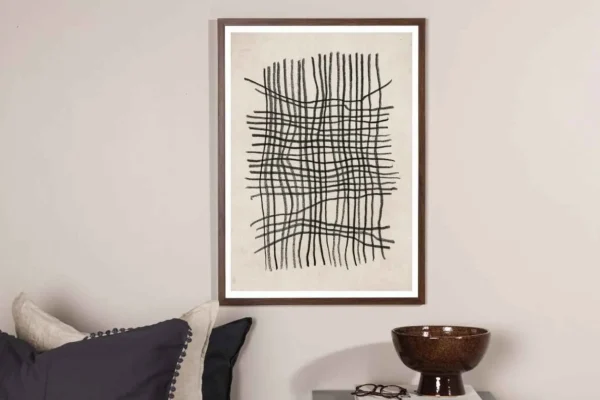 Linework Poster - Miljöbild - Överblick
