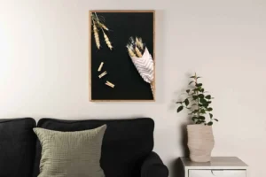 Flowers on table Poster - Miljöbild - Överblick