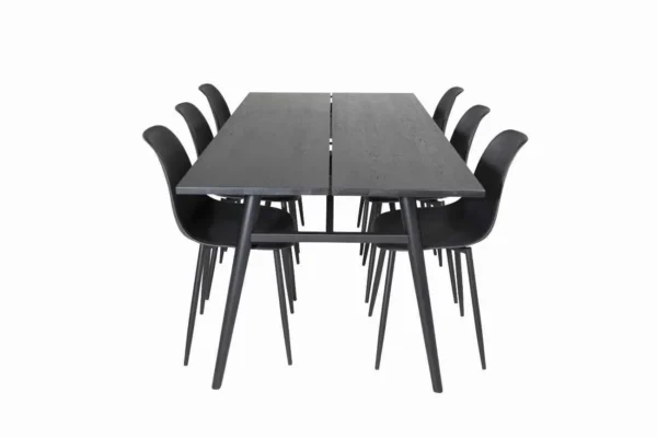 Matgrupp Sleek med stolarna Polar - Miljöbild - Bild 