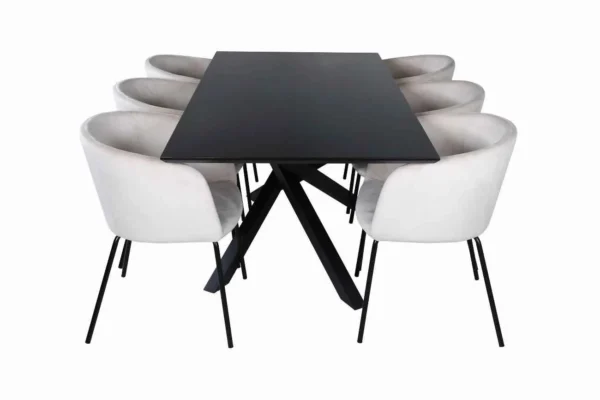 Matgrupp Piazza med stolarna Berit - Miljöbild - Bild 1